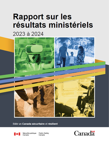 Rapport sur les résultats ministériels 2023 à 2024 de Sécurité publique Canada